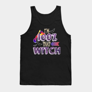 im 100% that Witch Halloween Tank Top